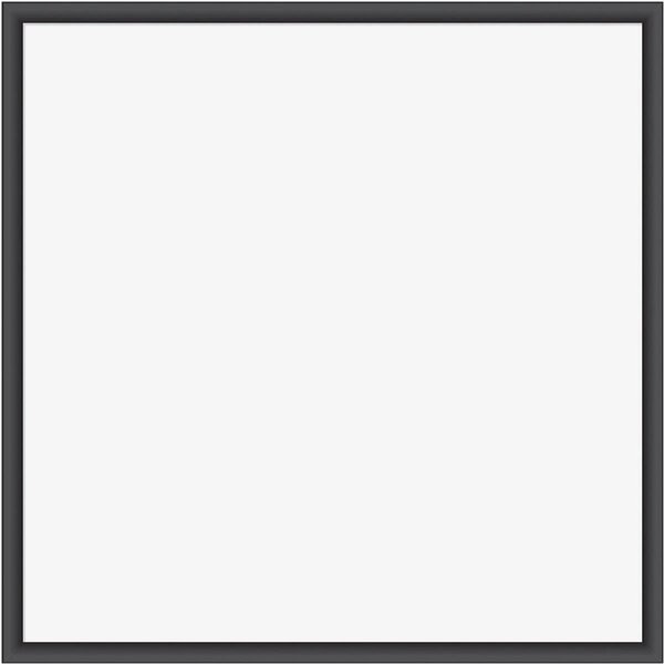 Paperperfect 35 x 35 in. MDF Magnetic Dry-erase Board, Black PA3203850